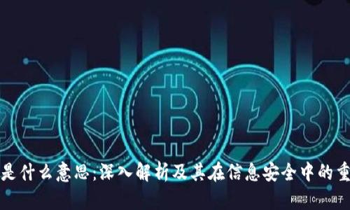 私钥是什么意思：深入解析及其在信息安全中的重要性